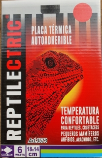 CALENTADOR REPTILECTRIC PLACA TERMICA 18*14 P/REPTILES AQUAKRIL