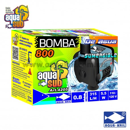 BOMBA AQUAKRIL AQUASUB 4205  350L/H  0.80 M