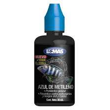 MEDICAMENTO P/ AGUA DULCE LOMAS AZUL DE METILENO  30ML 1 OZ