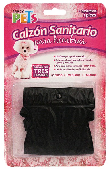 CALZON FANCY PETS P/TOALLA SANITARIA CH