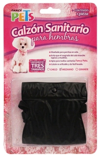 CALZON FANCY PETS P/TOALLA SANITARIA MED