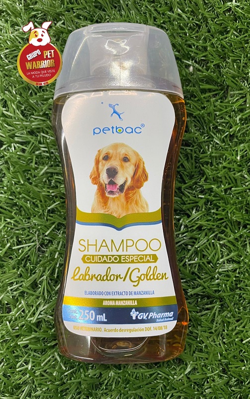 SHAMPOO PET BAC CUIDADO ESPECIAL LABRADOR/GOLDEN 250 ML