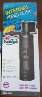 FILTRO INTERNO ECONOMICO OCEAN 750 L/H