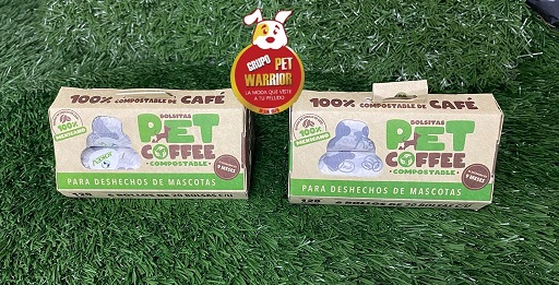 PET COFFEE BOLSAS COMPOSTABLES DE CAFE 6 ROLLOS